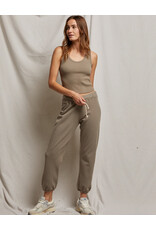 PERFECT WHITE TEE TONI FRENCH TERRY JOGGER