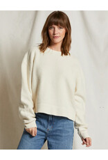 PERFECT WHITE TEE MAYER REVERSE FLEECE LS PULLOVER