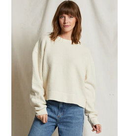 PERFECT WHITE TEE MAYER REVERSE FLEECE LS PULLOVER