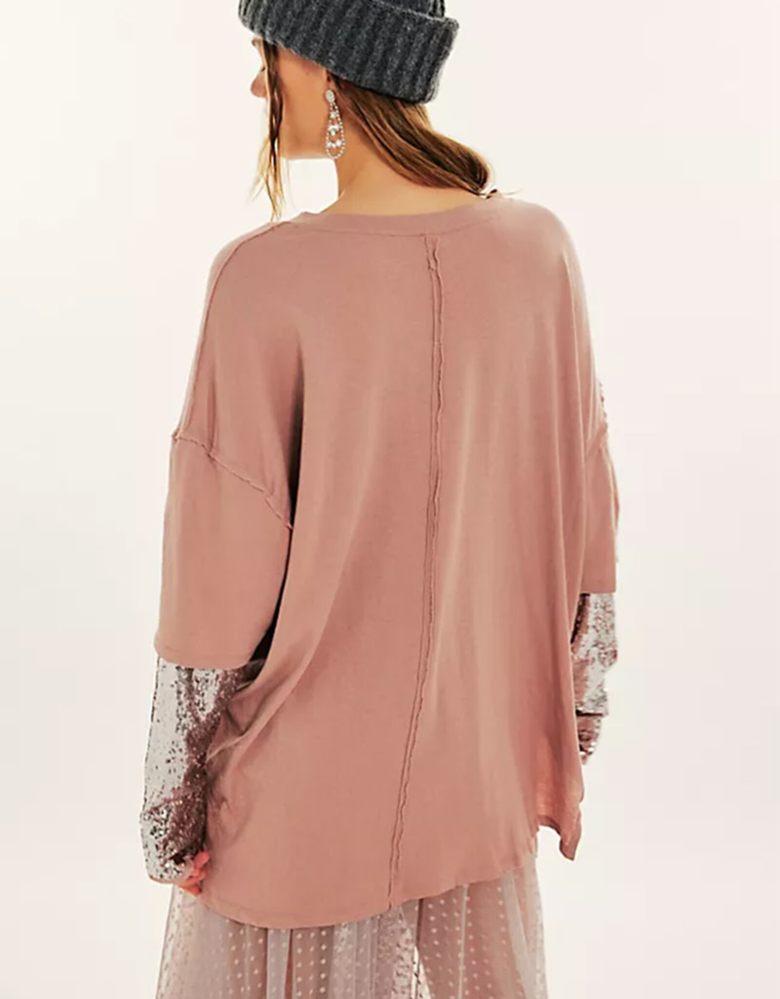 FREE PEOPLE WE THE FREE NELLIE SEQUIN TWOFER