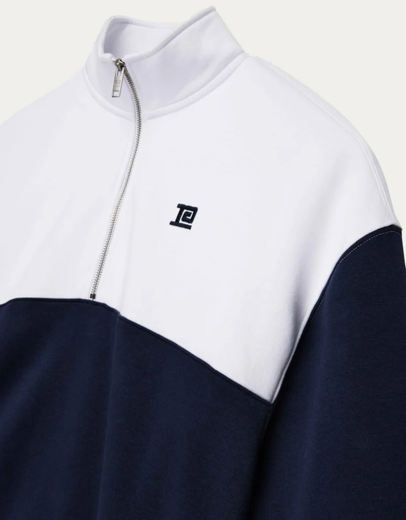 PE NATION CENTRE FIELD HALF ZIP SWEAT