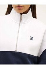 PE NATION CENTRE FIELD HALF ZIP SWEAT