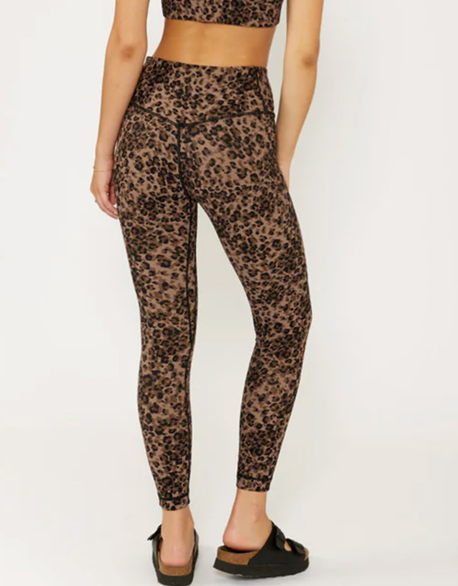 CREAM YOGA NANCY RIBBED LEGGING