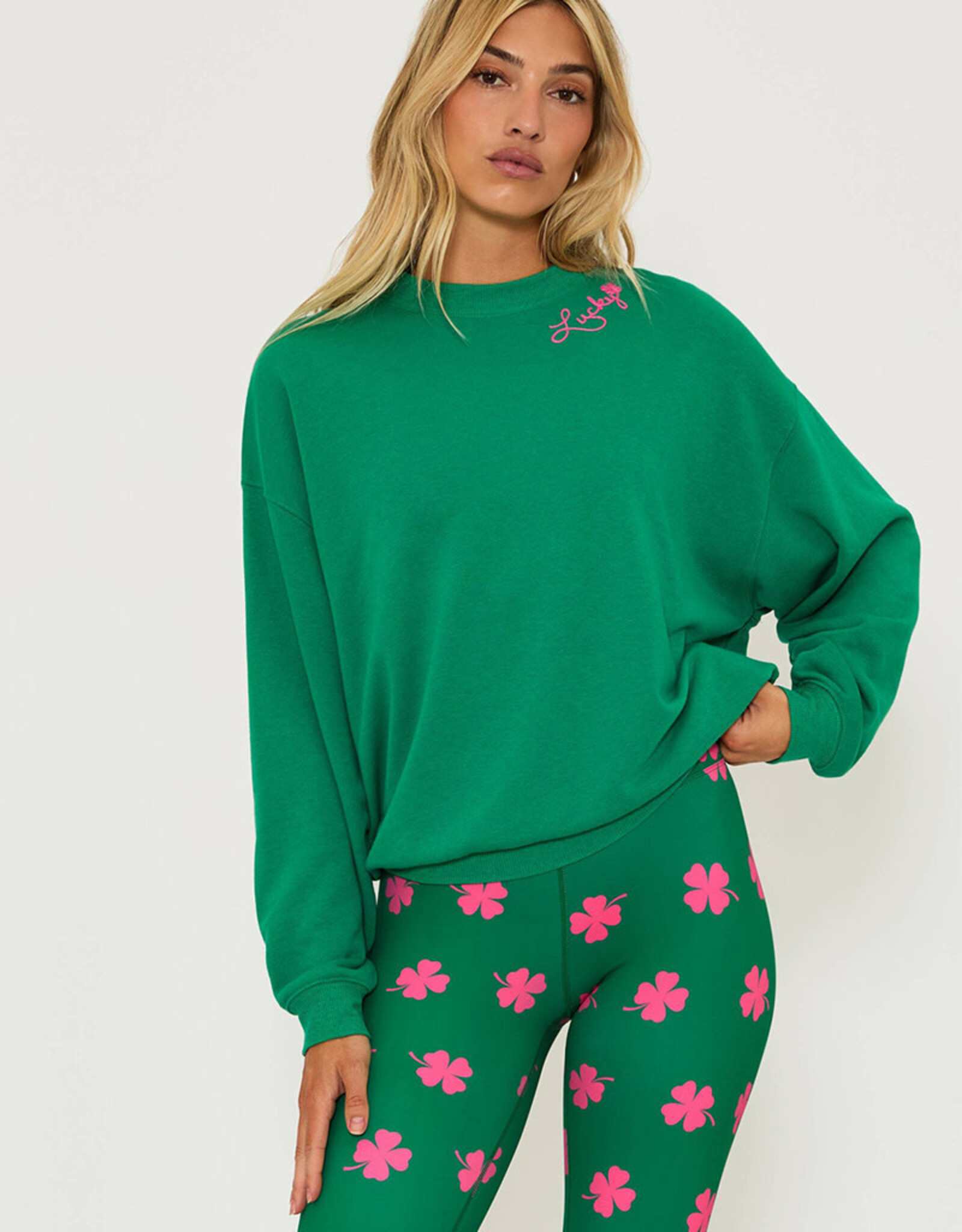 BEACH RIOT DEVYN OVERSIZED SWEATSHIRT LUCKY