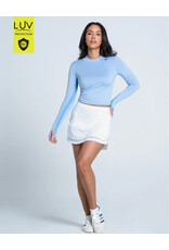 LUCKY IN LOVE MOCK NECK HIP LS