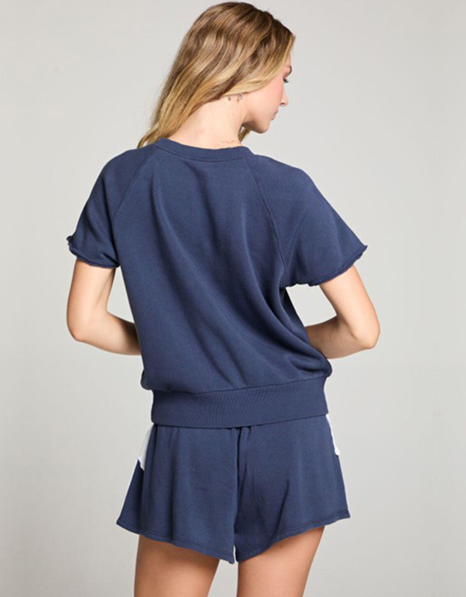 CHASER LIGHTNING BOLT SHORT SLEEVE PULLOVER