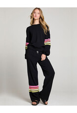 CHASER RAINBOW STRIPING LS PULLOVER