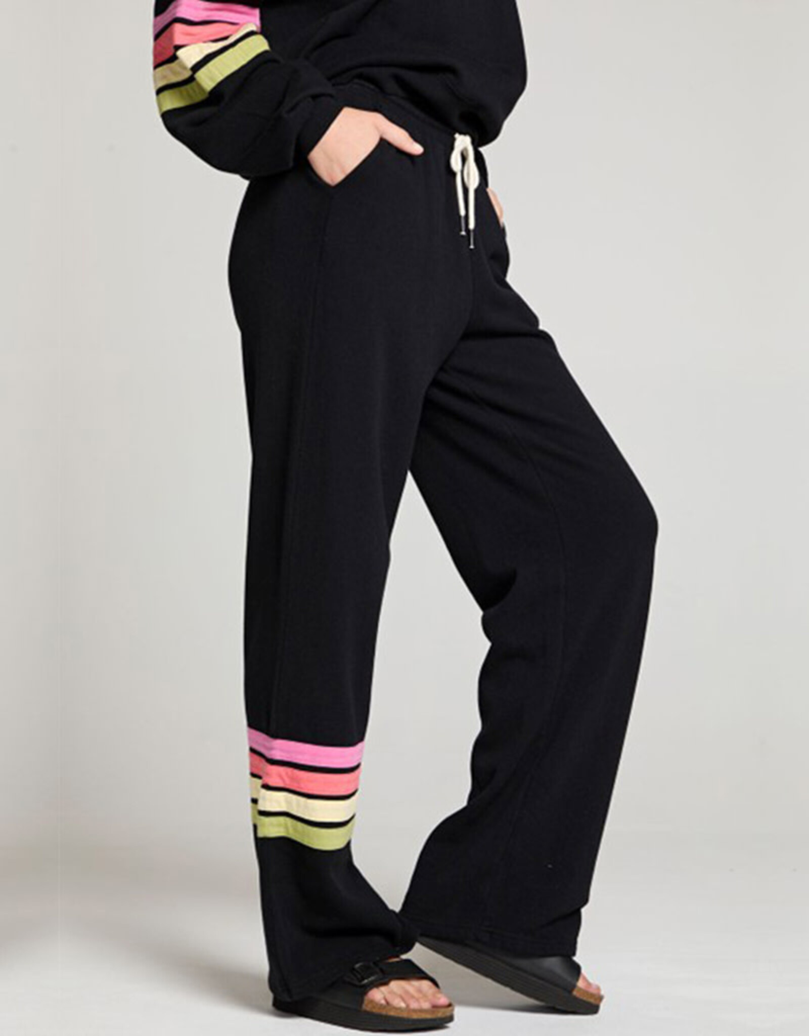 CHASER RAINBOW STRIPING SWEATPANT