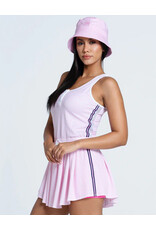 LUCKY IN LOVE COUNTRY CLUB PLAID DRESS