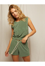 PERFECT WHITE TEE SUMMER TERRY SWEAT SHORT