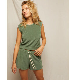 PERFECT WHITE TEE SUMMER TERRY SWEAT SHORT