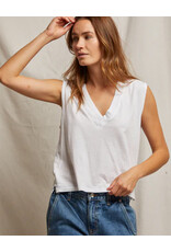 PERFECT WHITE TEE MARGOT SLEEVELESS VNECK TANK
