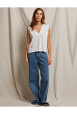 PERFECT WHITE TEE MARGOT SLEEVELESS VNECK TANK