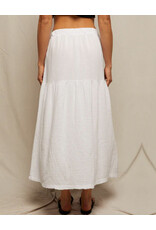 PERFECT WHITE TEE BELLA GAUZE PULL ON SKIRT PERFECT WHITE TEE BELLA GAUZE PULL ON SKIRT