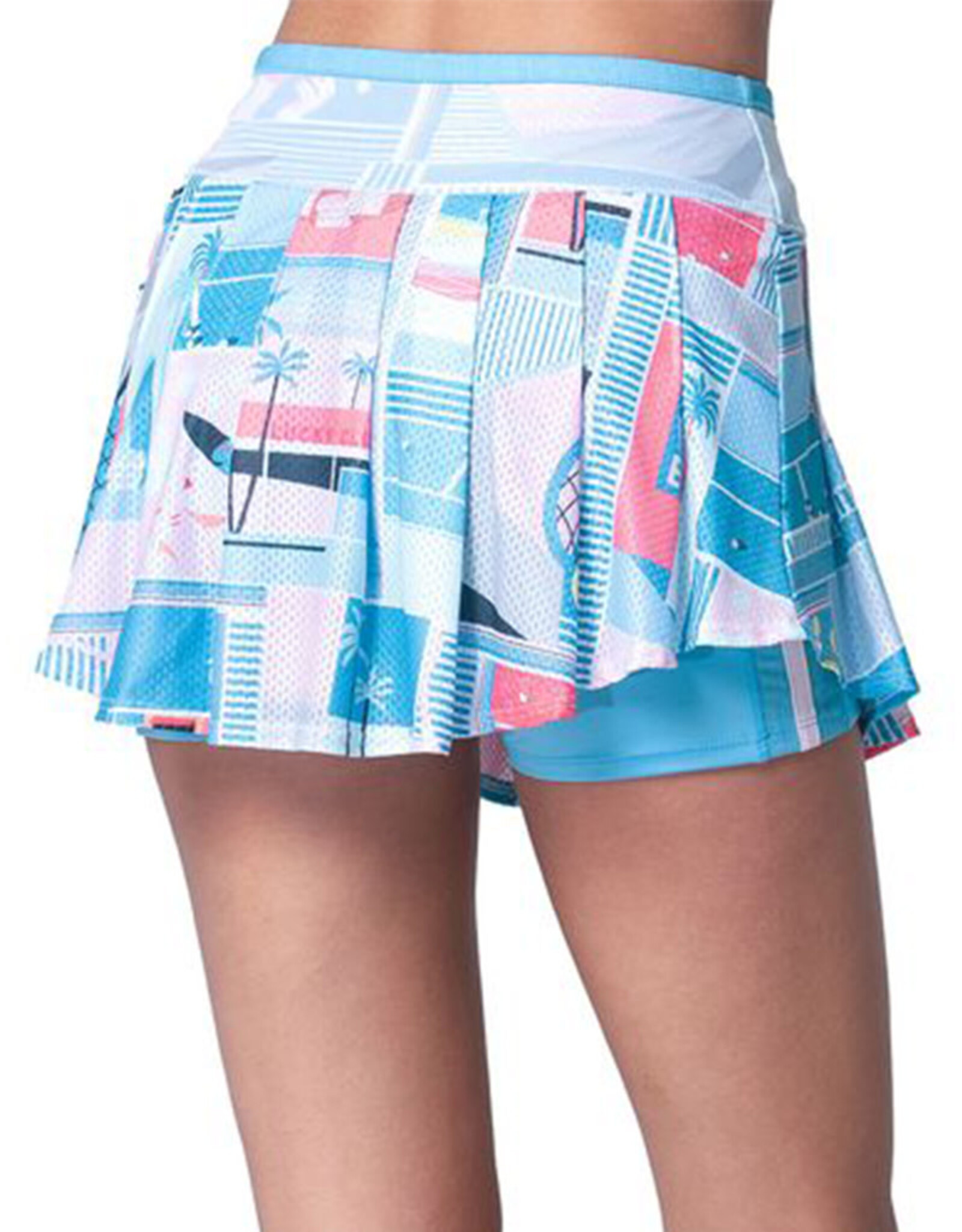 LUCKY IN LOVE LINEN INTUITION SKIRT