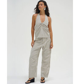 LNA CROSS CREEK PLAID PANT