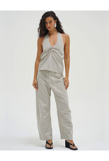 LNA CORA PLAID HALTER