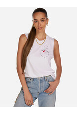 LAUREN MOSHI KEL PEACE POCKET TANK