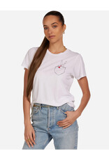 LAUREN MOSHI WOLF PEACE POCKET TEE