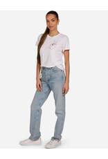 LAUREN MOSHI WOLF PEACE POCKET TEE