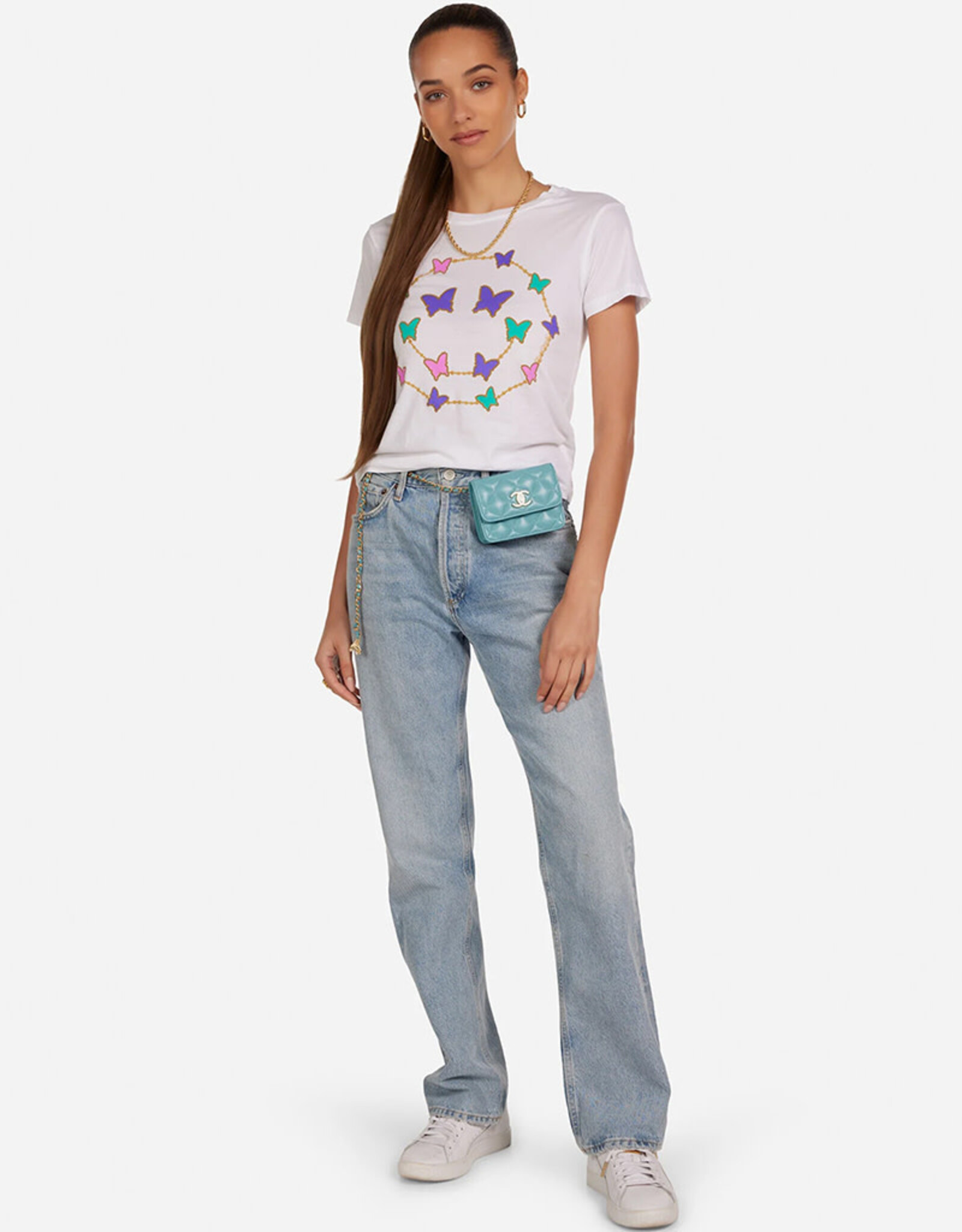LAUREN MOSHI URSULA BUTTERFLY CHARM TEE