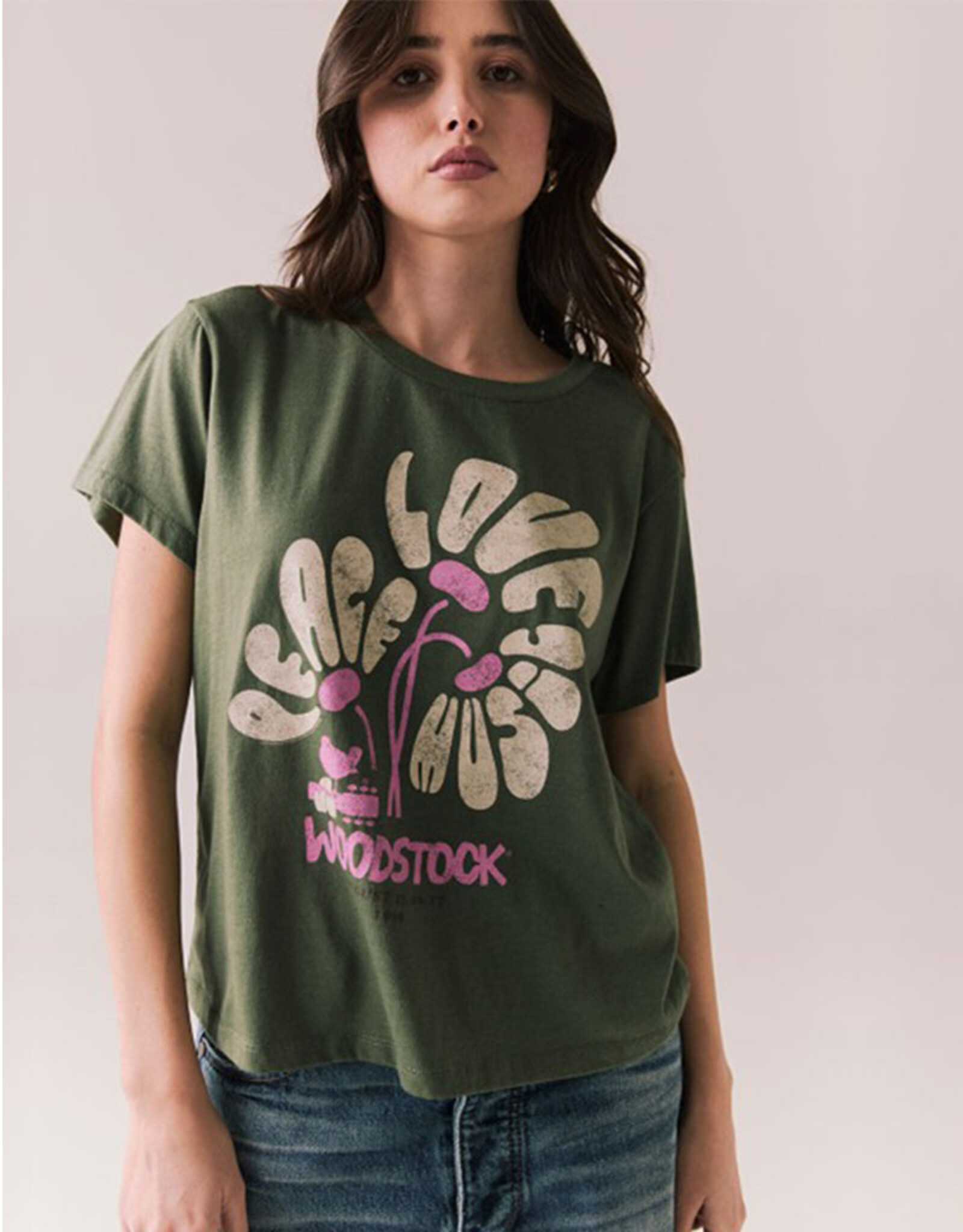 CHASER WOODSTOCK FESTIVAL FLOWER TEE