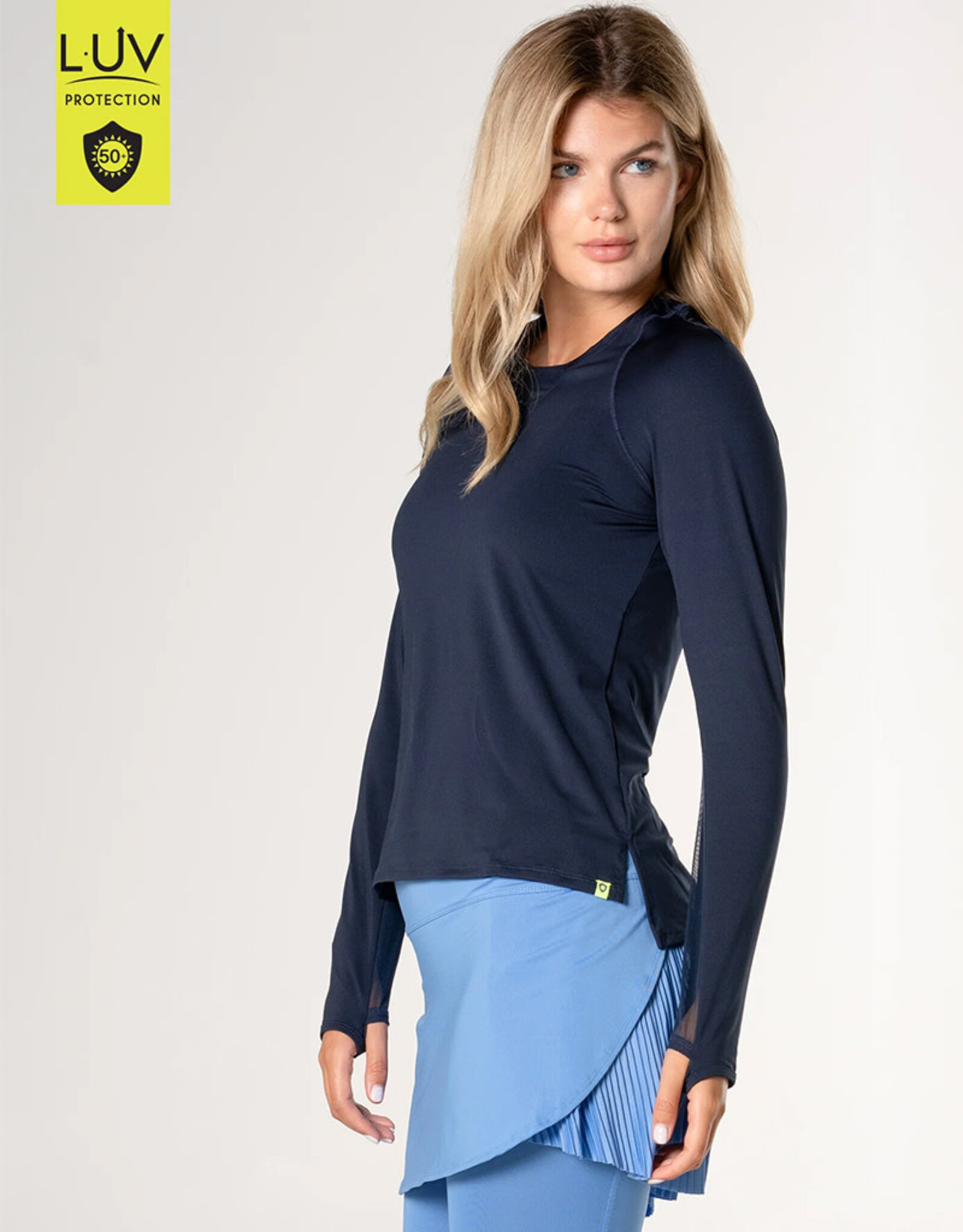 LUCKY IN LOVE HIGH LOW BREEZY L/S