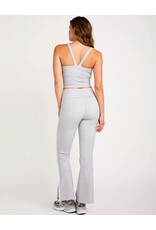 CREAM YOGA ANGEL FOLDED WAIST FLARE PANT