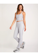 CREAM YOGA ANGEL FOLDED WAIST FLARE PANT