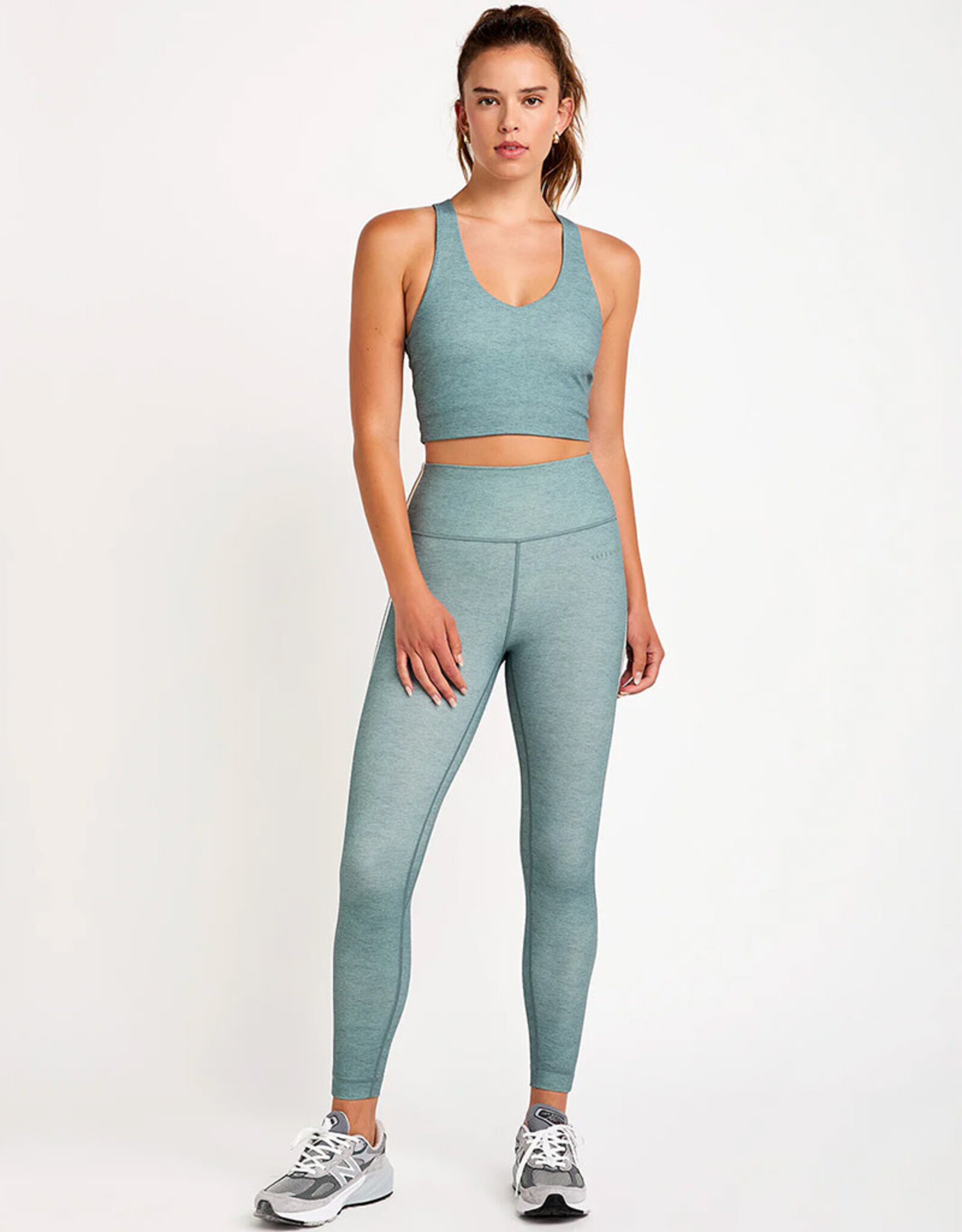 CREAM YOGA HANA 7/8 SIDE STRIPE LEGGING