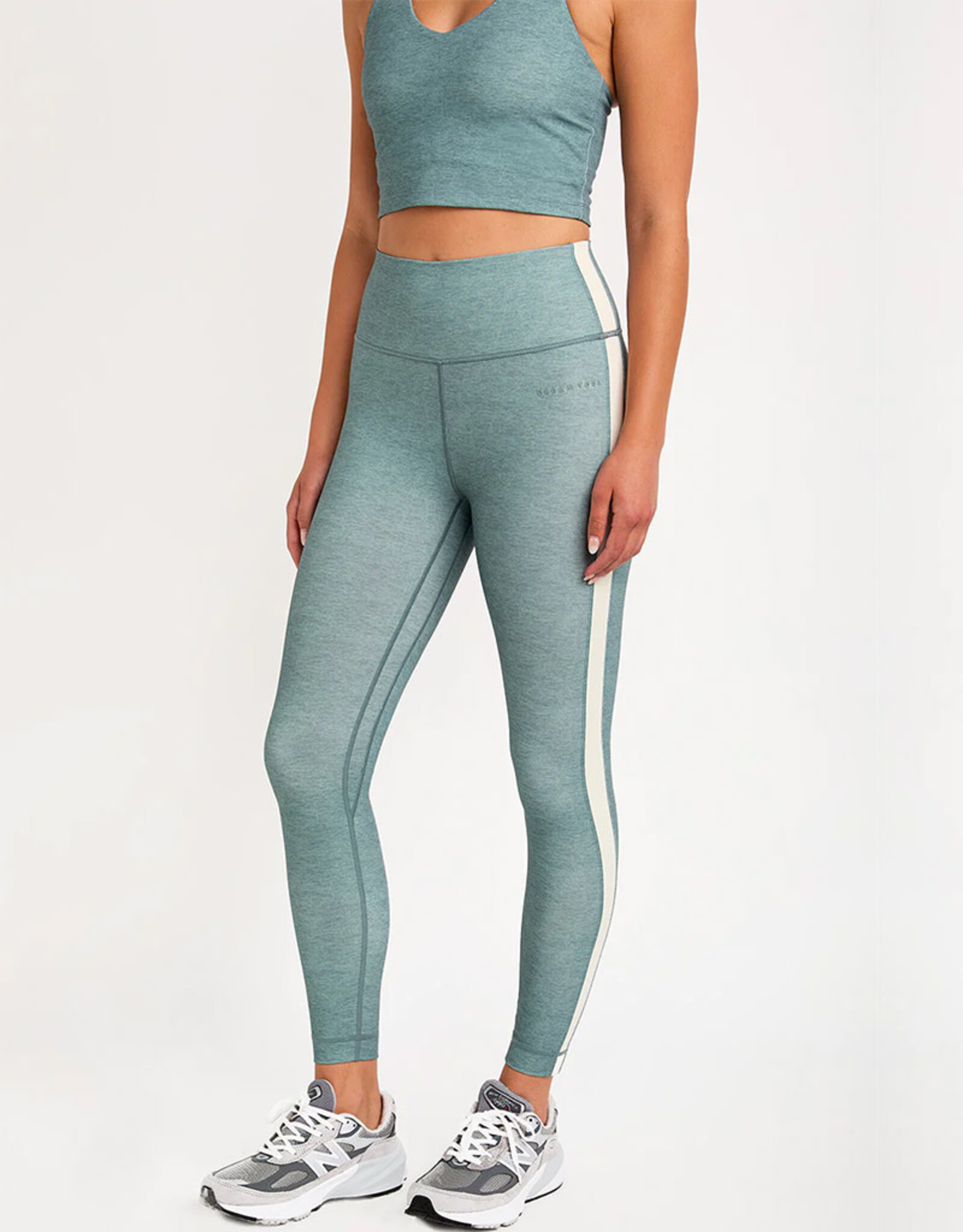 CREAM YOGA HANA 7/8 SIDE STRIPE LEGGING