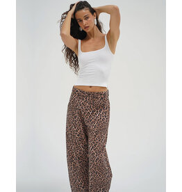 LNA CROSS CREEK LEOPARD PANT