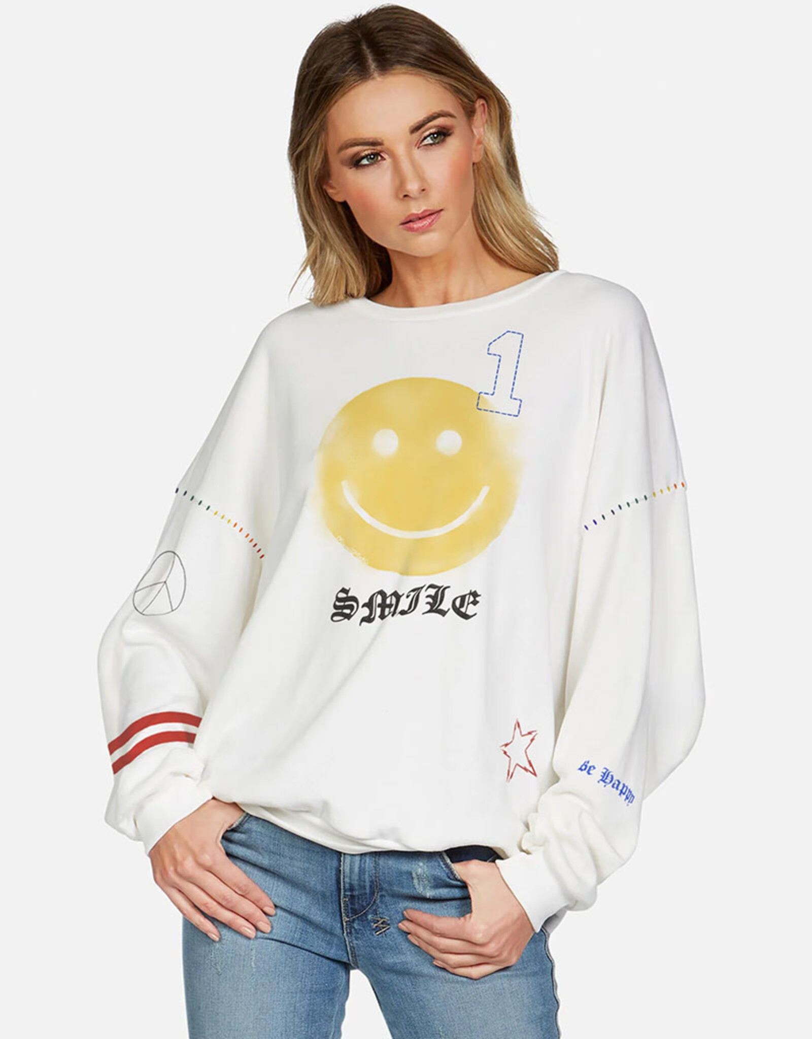 LAUREN MOSHI BABBS SPRAY HAPPYFACE ELEMENTS