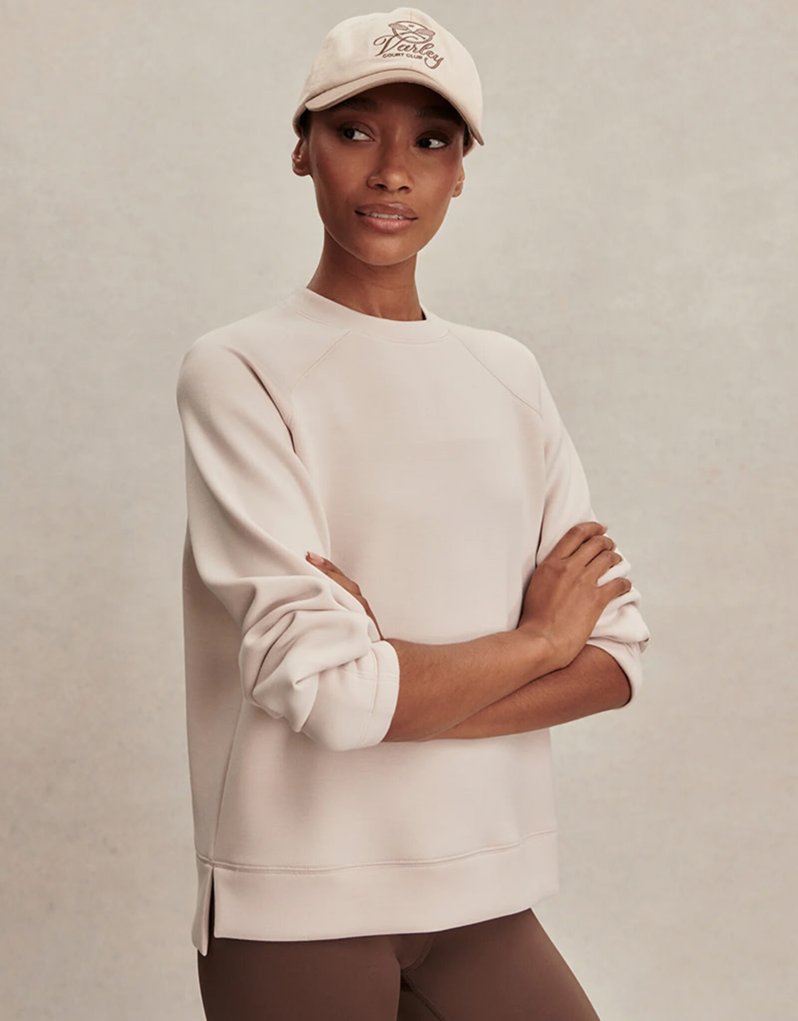 VARLEY ZOSIA CREW NECK MIDLAYER