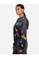 LAUREN MOSHI HEZLY NEON STUD BUTTERFLIES