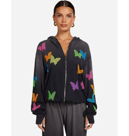 LAUREN MOSHI HEZLY NEON STUD BUTTERFLIES