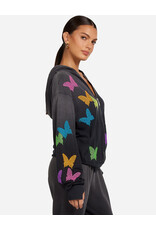 LAUREN MOSHI HEZLY NEON STUD BUTTERFLIES