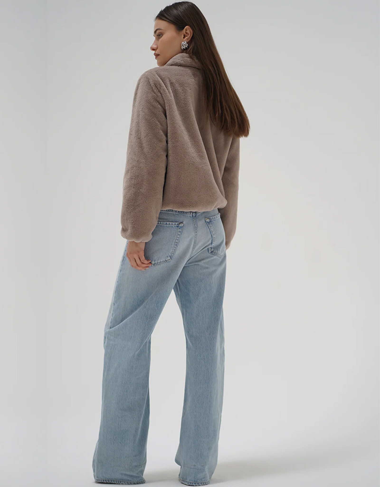 LNA STELLA ZIP UP BOMBER