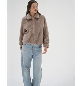 LNA STELLA ZIP UP BOMBER