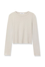 PERFECT WHITE TEE JAMIE - LS CREW