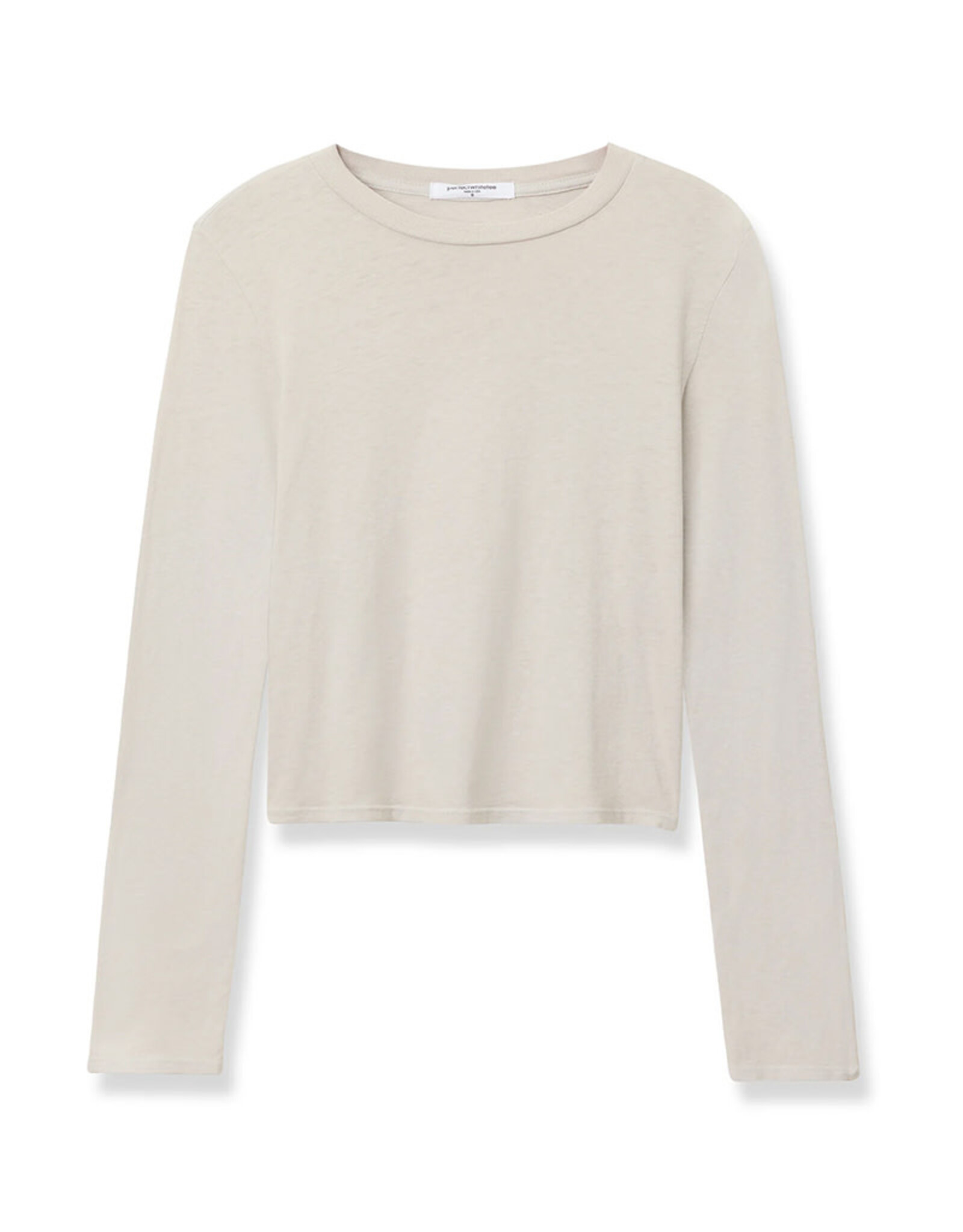 PERFECT WHITE TEE JAMIE - LS CREW