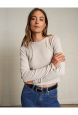 PERFECT WHITE TEE JAMIE - LS CREW