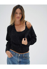 LNA SPARKLE KNIT CARDIGAN SET