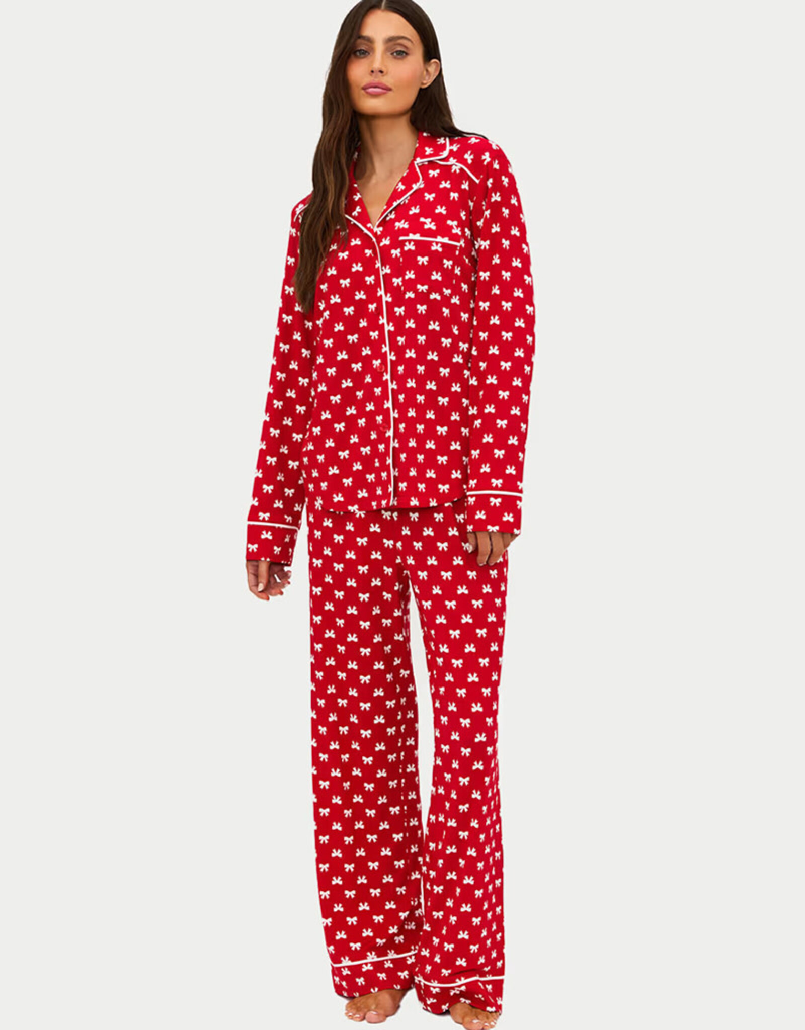 BEACH RIOT LIVY TOP/CONNIE PJ SET