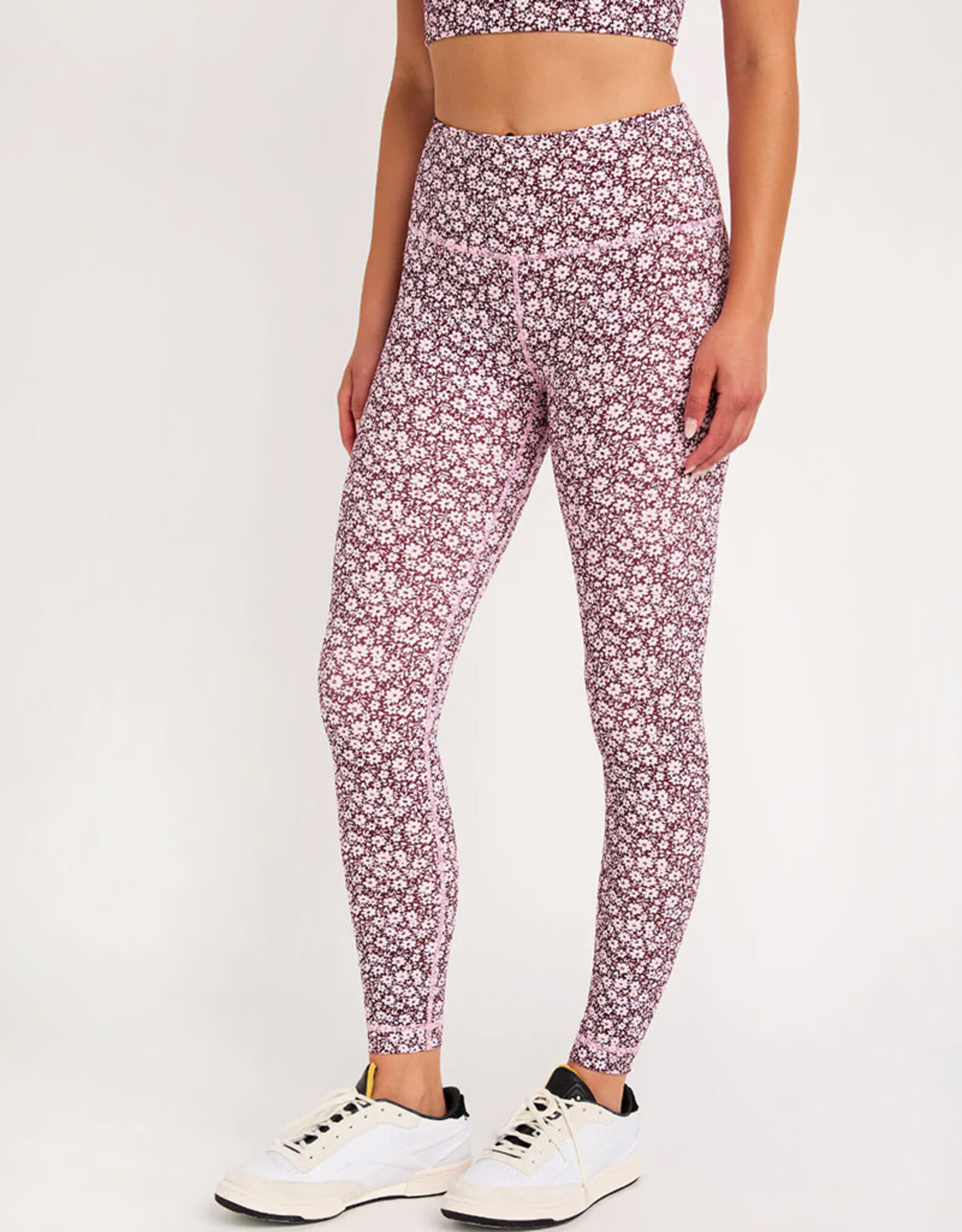 CREAM YOGA NANCY RIBBED LEGGING