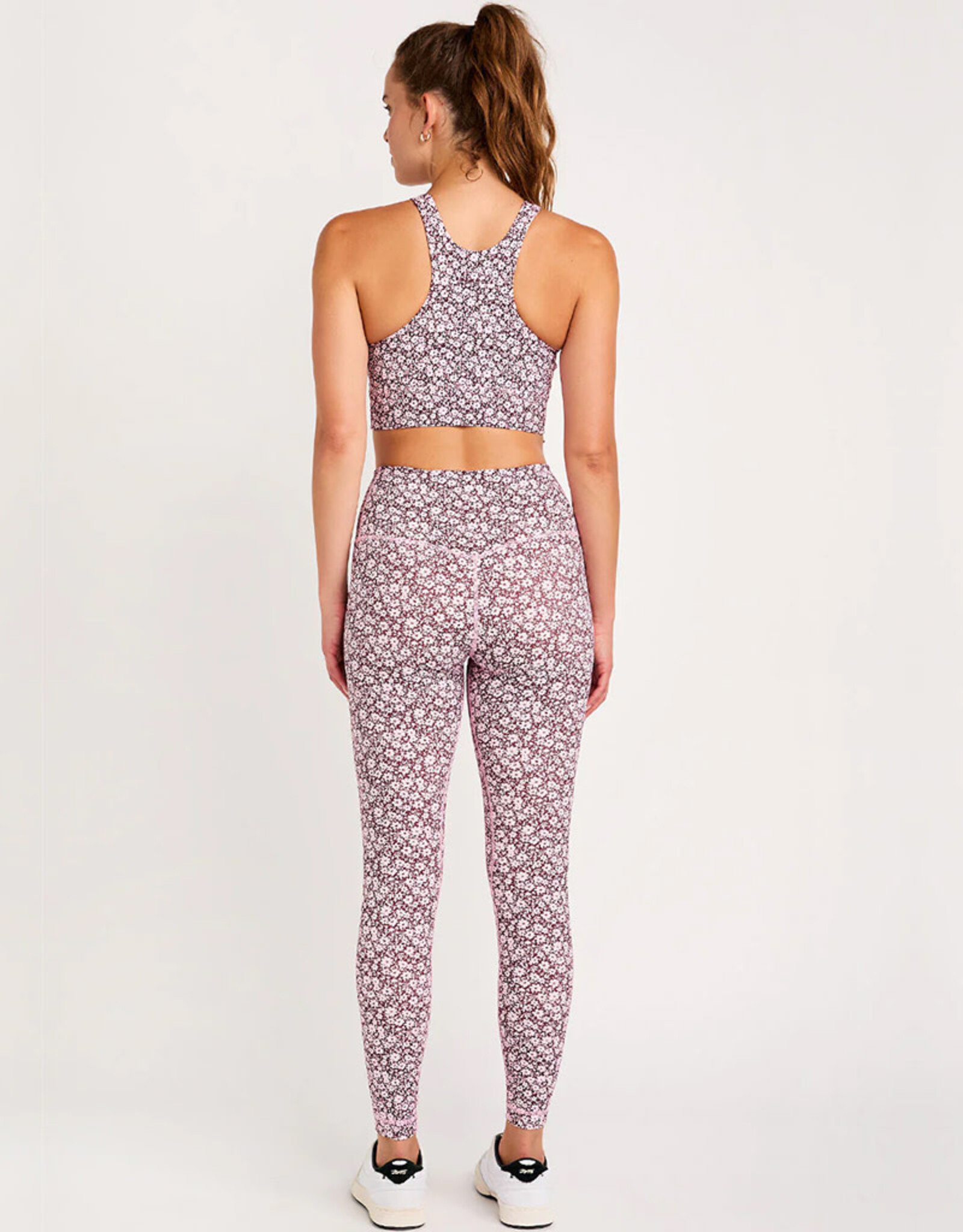 CREAM YOGA NANCY RIBBED LEGGING