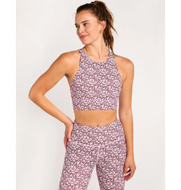 CREAM YOGA SOPHIA HIGH NECK BRA