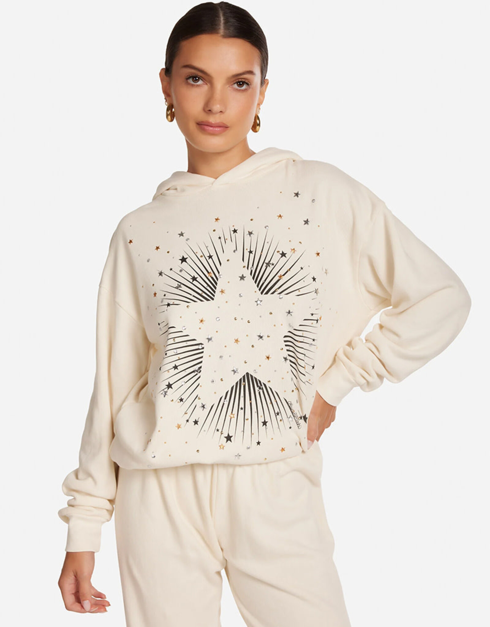 LAUREN MOSHI HARMONY STUD STARBURST