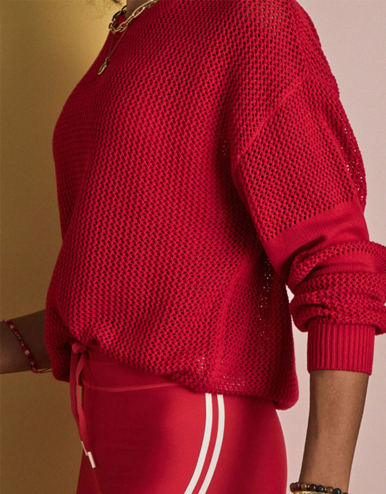 THE UPSIDE FENWAY SEBASTIAN KNIT CREW