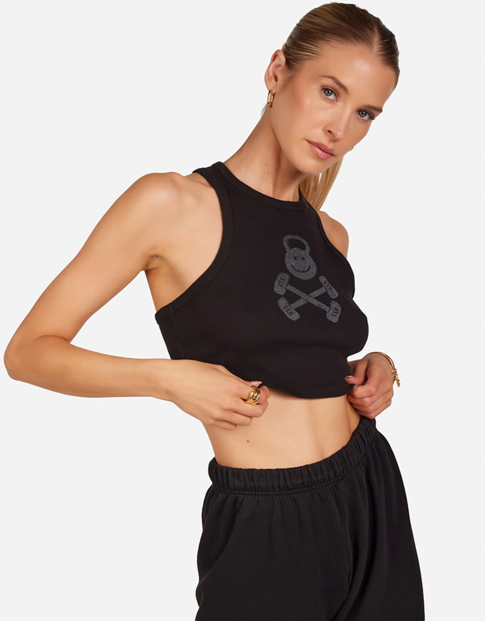 LAUREN MOSHI MABRIE HAPPY KETTLEBELL TANK